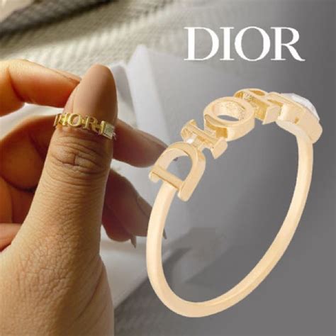 dior revolution ring|Dior ring that says.